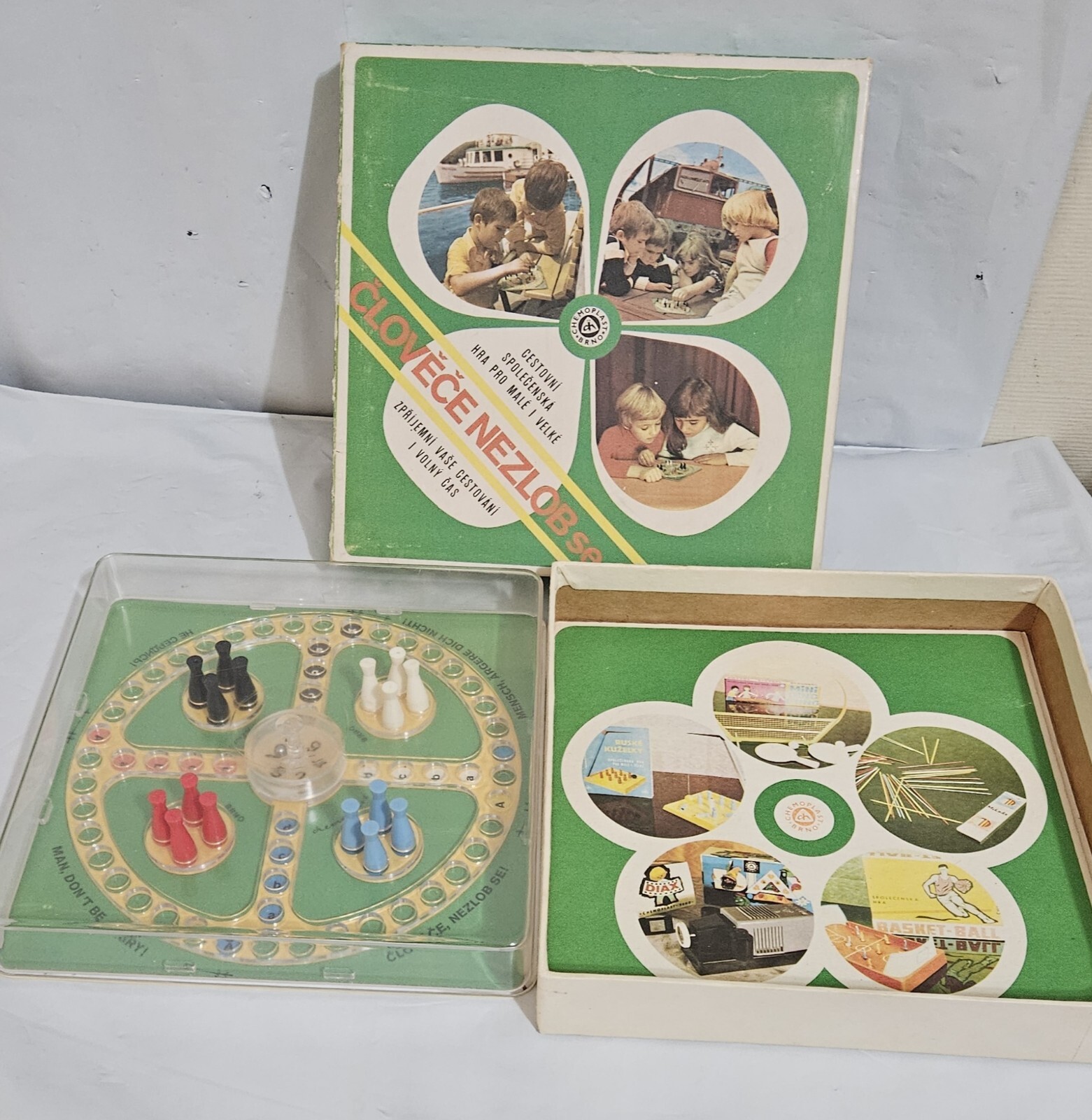 Vintage Collectible Traditional Children’s Game CHEMOPLAST BRNO Cestovni