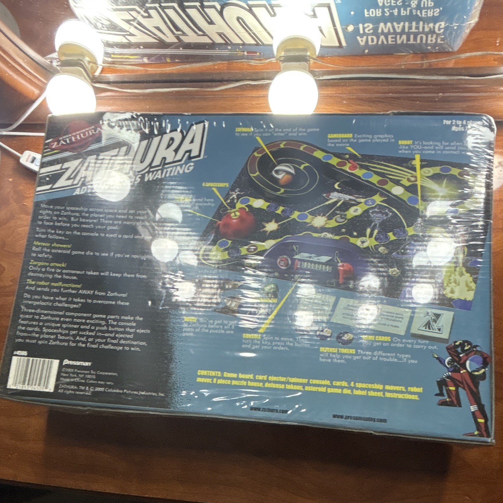 Pressman Zathura: Adventure Is Waiting Board Game 2-4 Players Ages 7+ Space