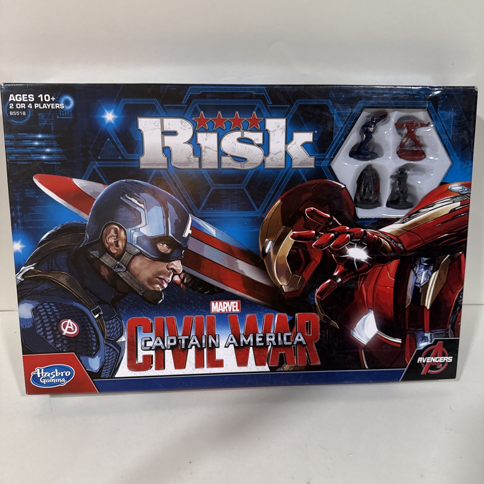 Risk Captain America Civil War Board Game Marvel Hasbro Avengers 2016