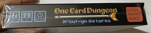 One Card Dungeon M Guf yn Expansion Tabletop Game Multicolored 10cm x 18cm