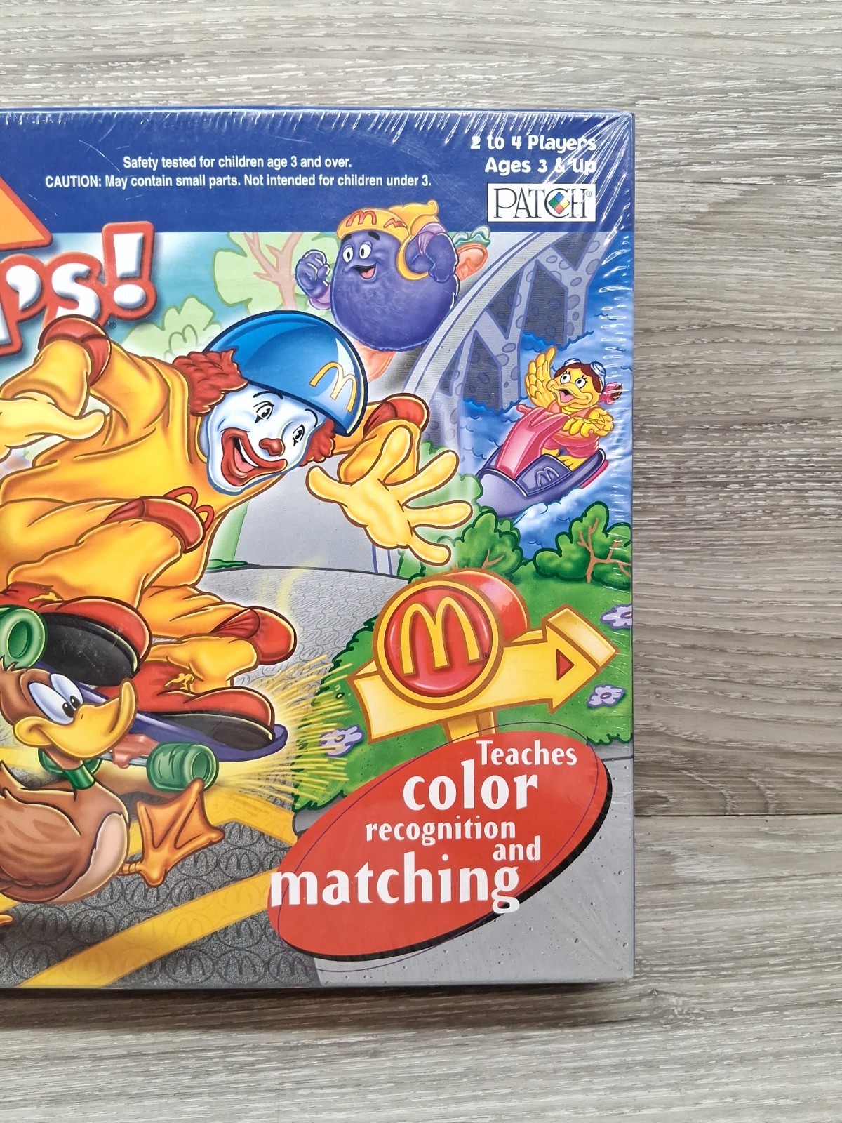 2001 Patch Products – Let’s Go to McDonald’s Game Sealed ( New Package Wear)