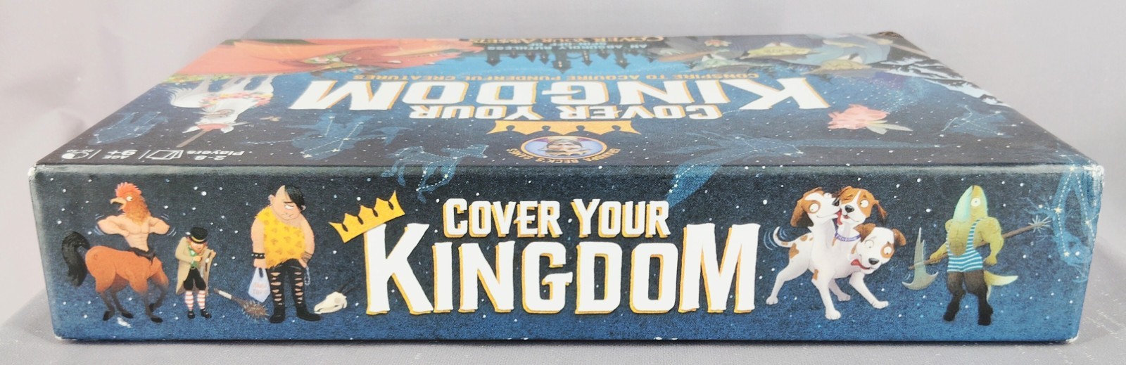 Grandpa Beck’s Cover Your Kingdom Complete Board Game 2019 Excellent Condition