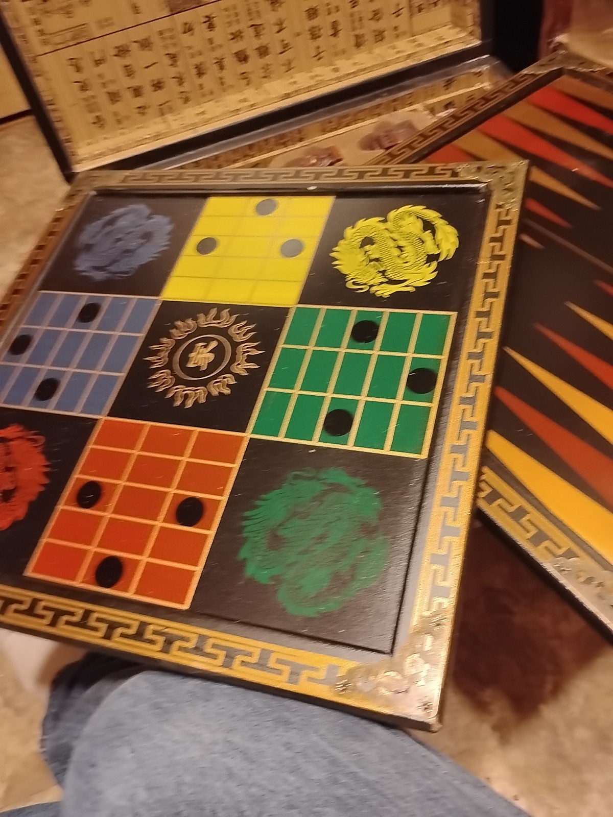 Multiple Board Games In Beautiful Box