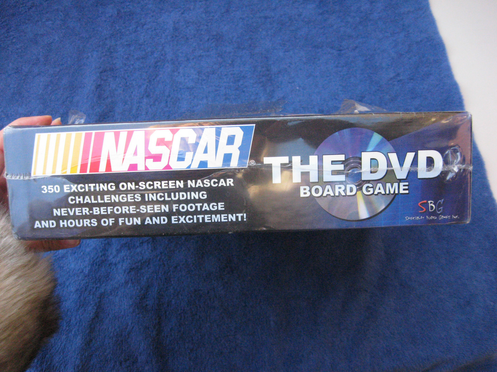 Nascar “The DVD Board Game” NEW FACTORY SEALED 2005
