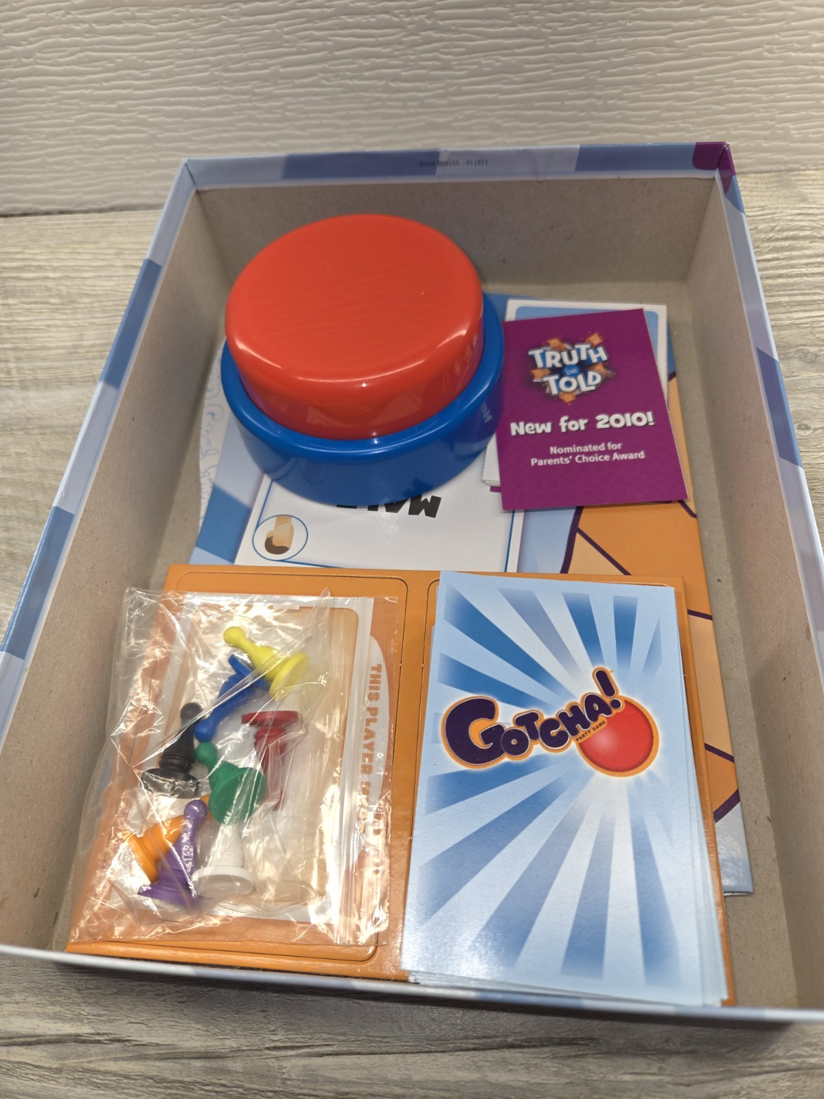 Buffalo Games Gotcha Party Game Adult Ages 14 Years And Above 3 To 8 Players