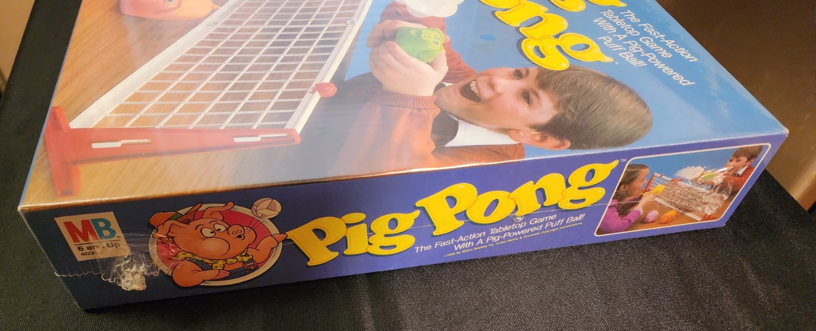 Vintage 1986 Milton Bradley PIG PONG Tabletop Game NEW IN BOX SEALED