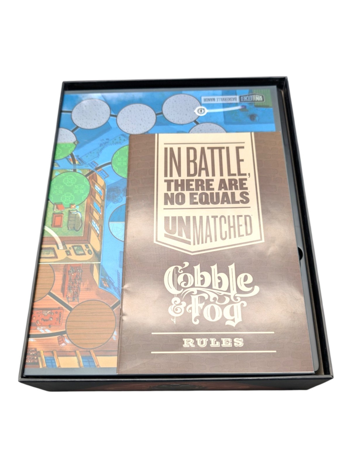 Unmatched Cobble Fog Game Dracula Sherlock Holmes Jekyll Hyde Invisible Man