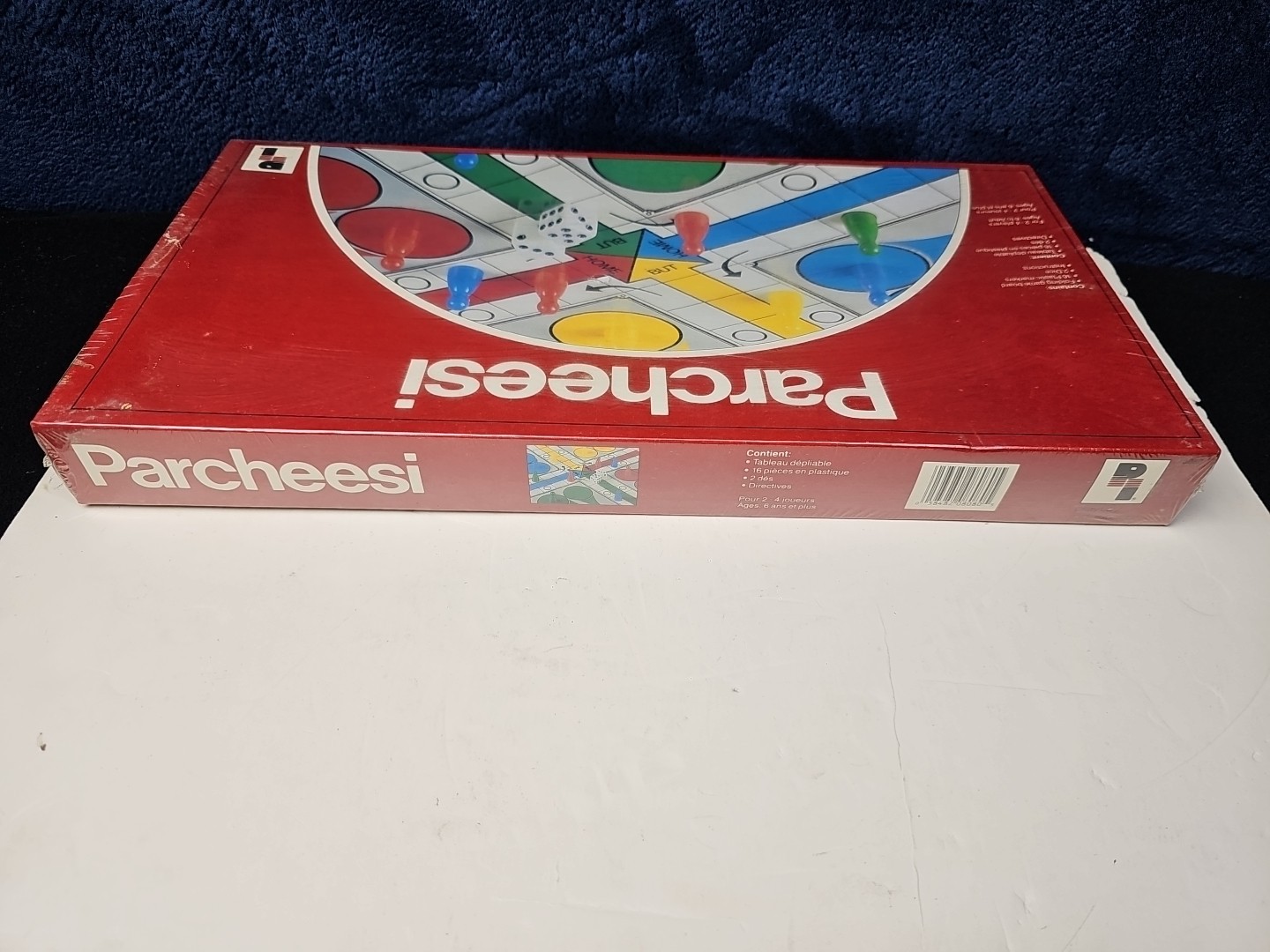 NICE Vintage Parcheesi Board Game 1987 New In Box Sealed NOS Playtoy