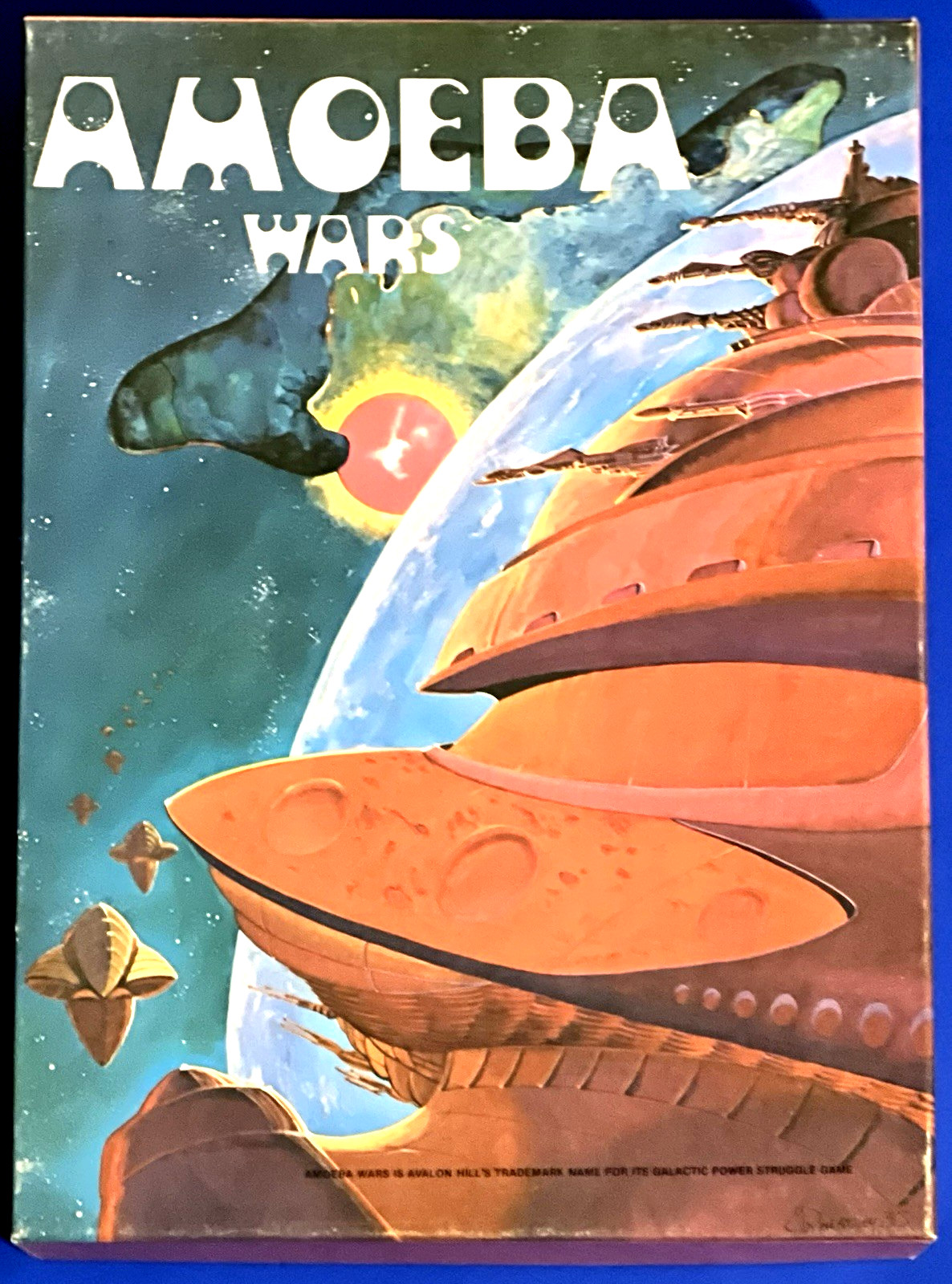 AMOEBA WARS. Multi player Fantasy Game. Avalon Hill, 1981. UNPUNCHED.