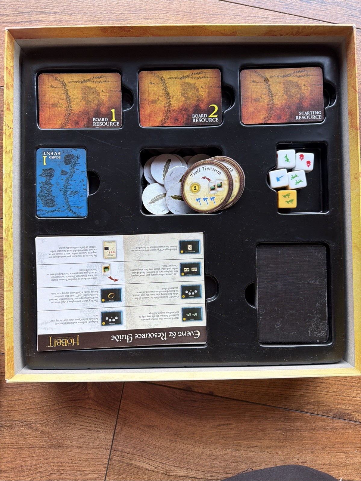 The Hobbit An Unexpected Journey Board Game Cryptozoic 2013 Complete Excellent