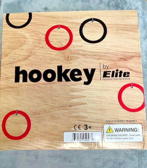 HOOKEY Ring Toss Game By Elite Sportz Equipment 1-2 Player Ages 3+ Years NEW