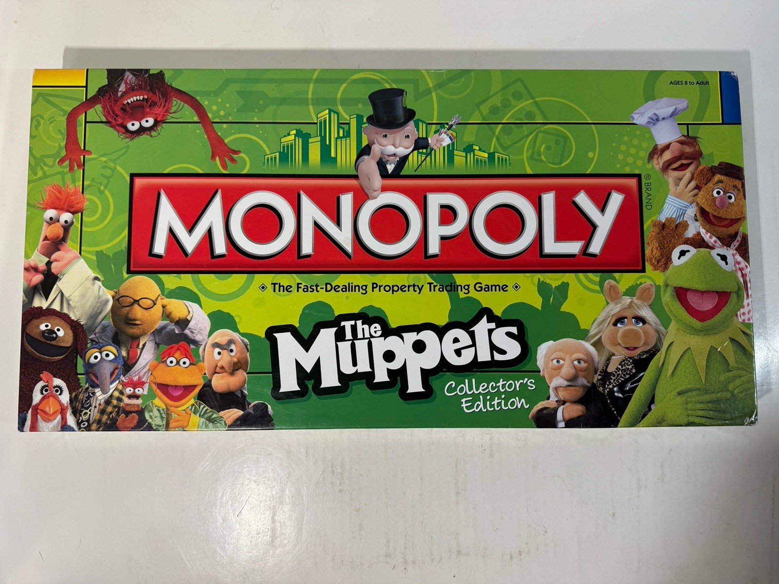 Monopoly The Muppets Collector’s Edition Board Game 2010 Incomplete 4 Tokens