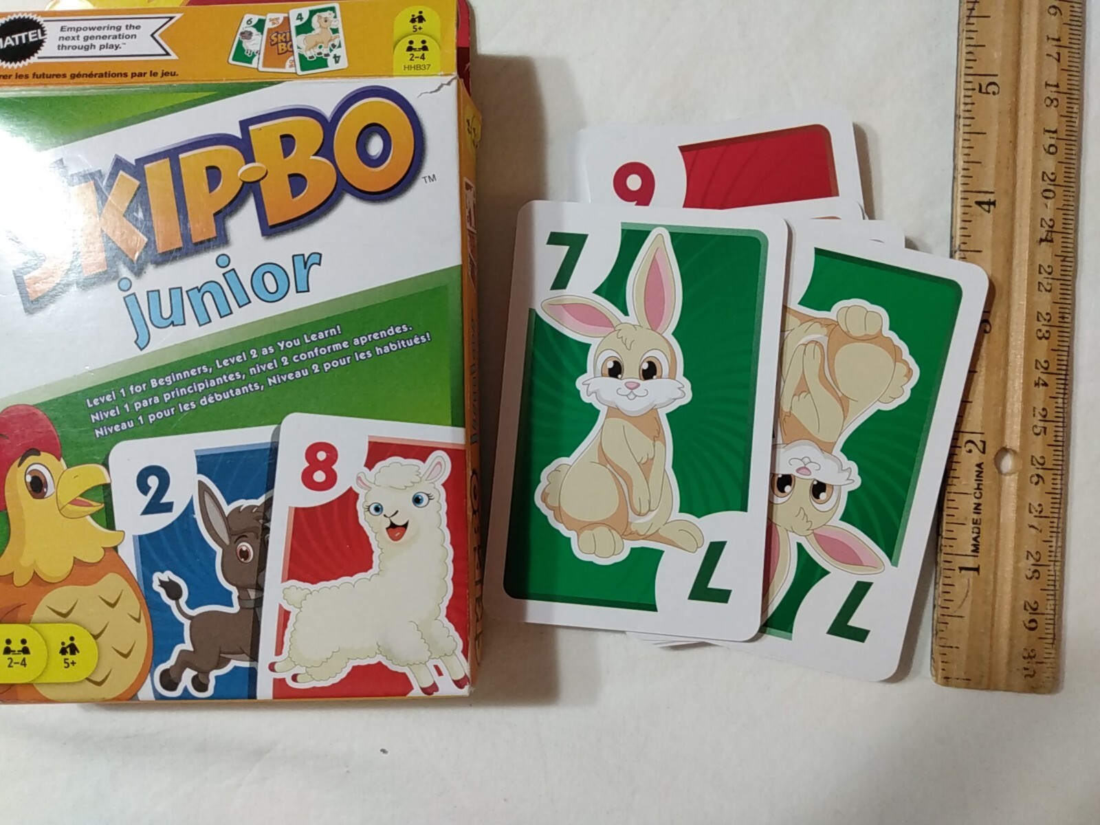 7 Games Ages 3 -4-5 Memory Hippos Yahtzee Popomatic Clue Jr Skip-Bo Jumbo Cards