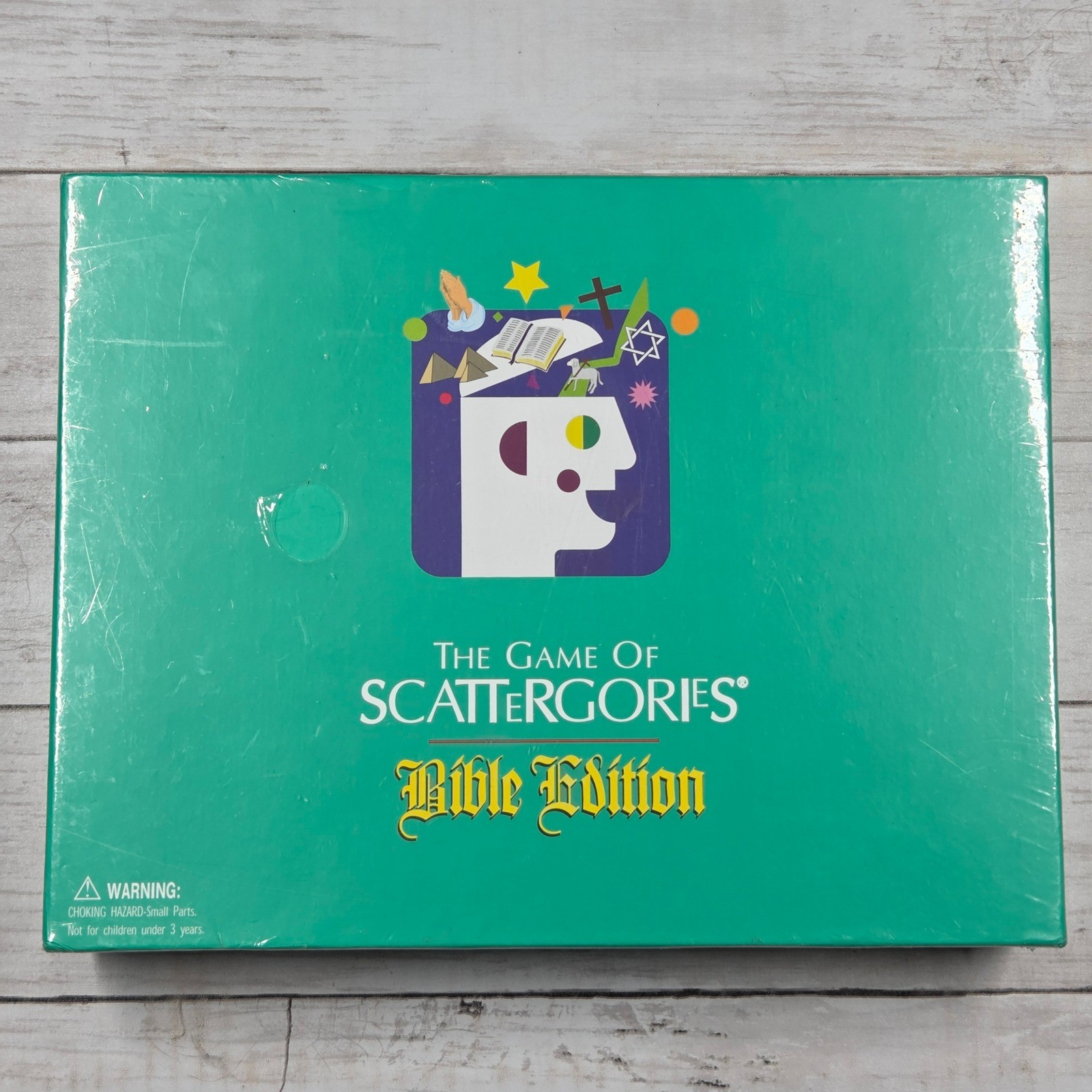 Cactus Game Design Scattergories Bible Edition Board Game 1998 New Sealed 00701
