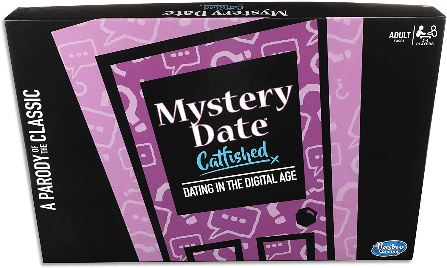 Hasbro Mystery Date Catfished Board Game for Adults Parody