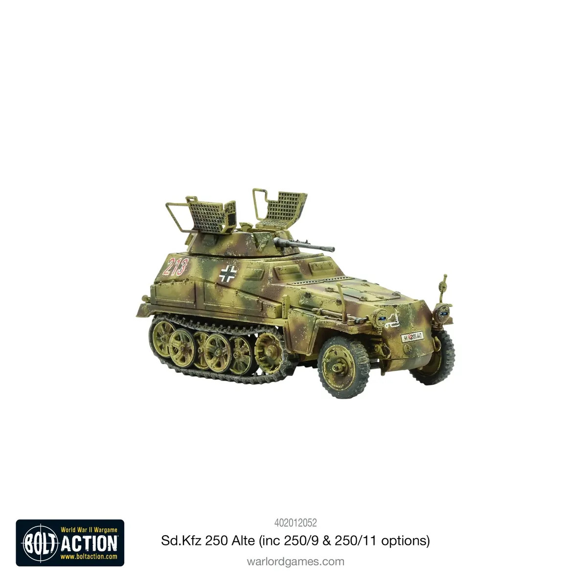 Bolt Action: Sd.Kfz 250 (Alte) Half-Track 250/1, 250/9 & 250/11