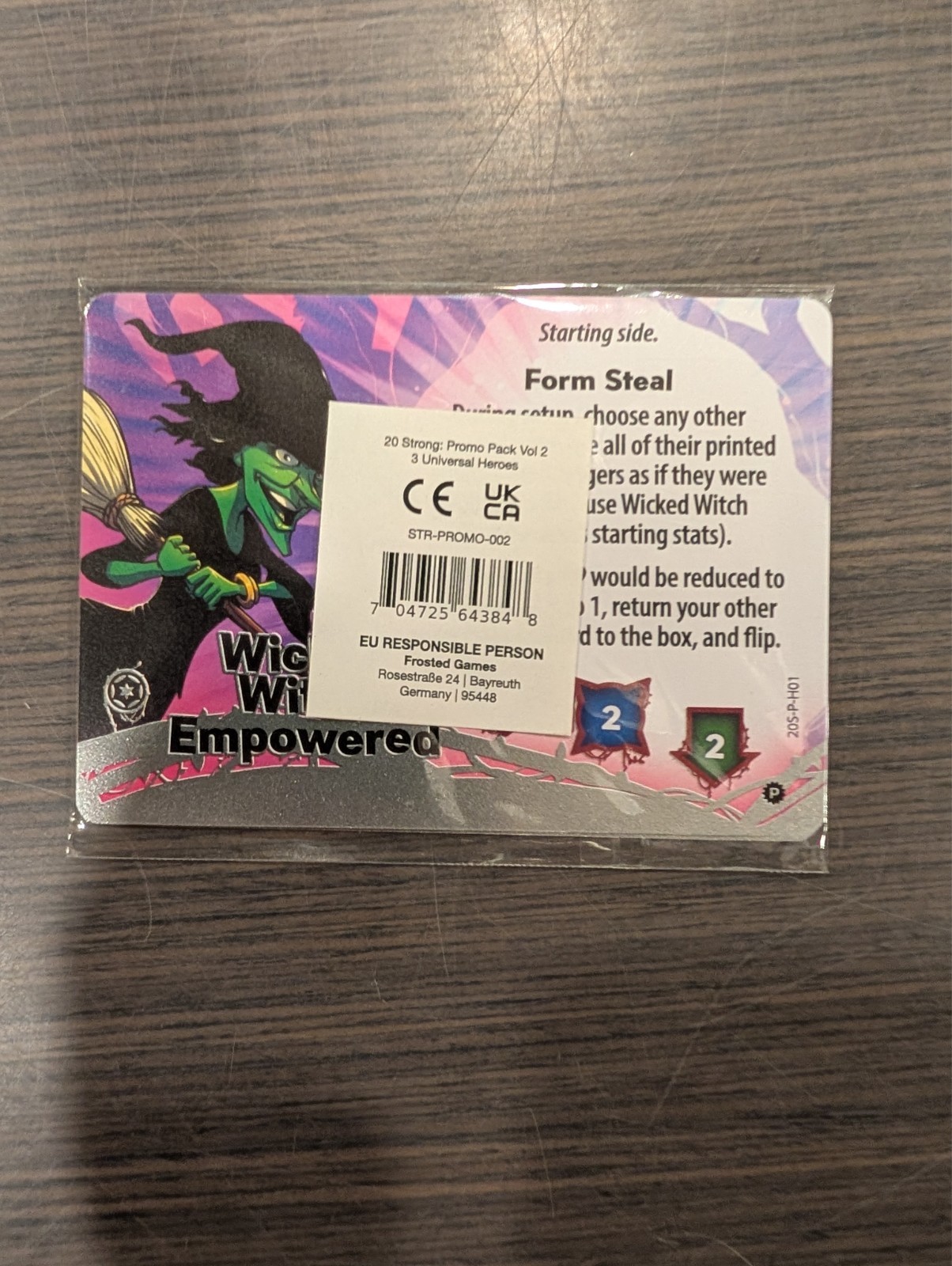 20 STRONG: PROMO Pack VOL 2 expansion – Chip Theory Games New!