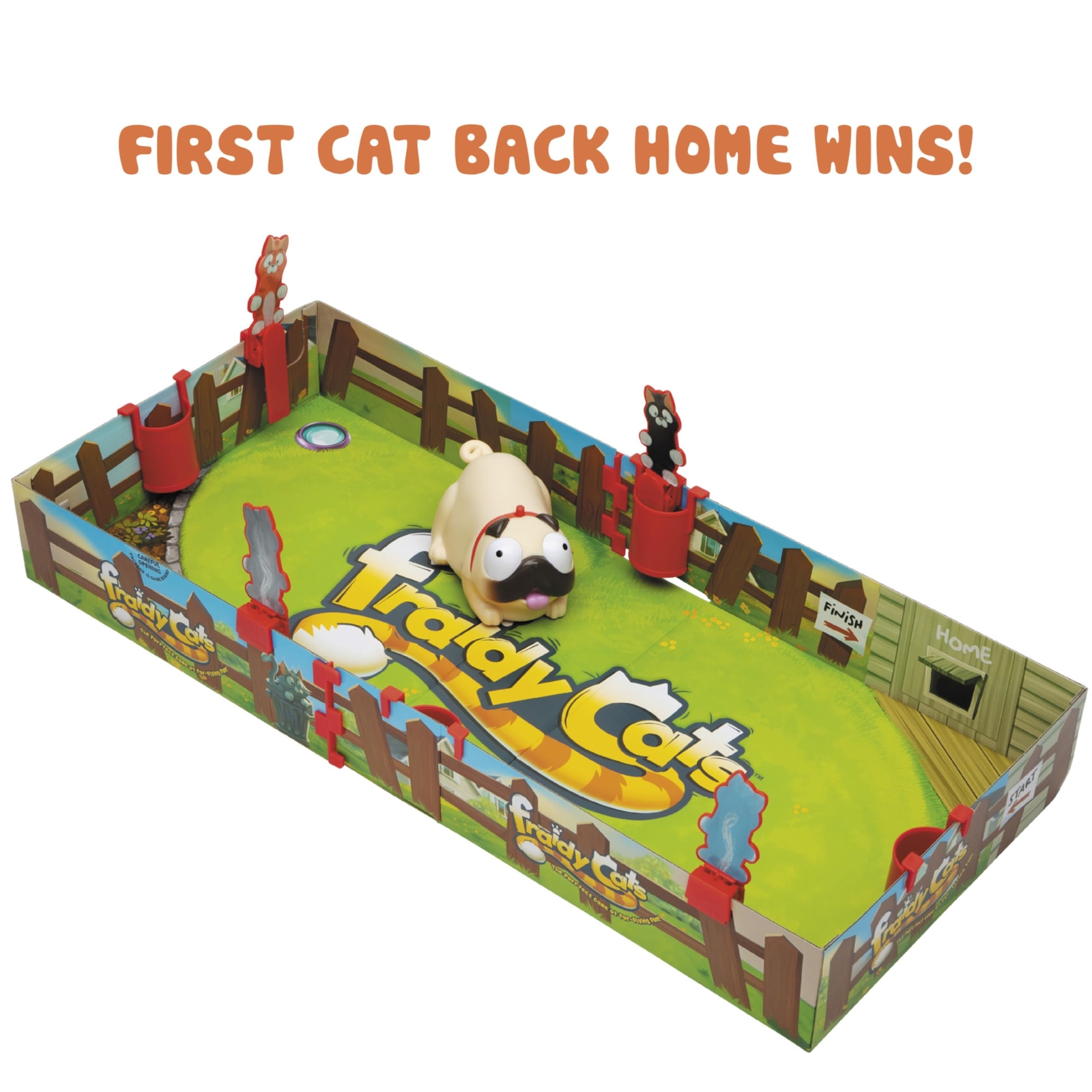 Fraidy Cats Interactive Board Games Kid Family Game Night Preschool Multi-Player