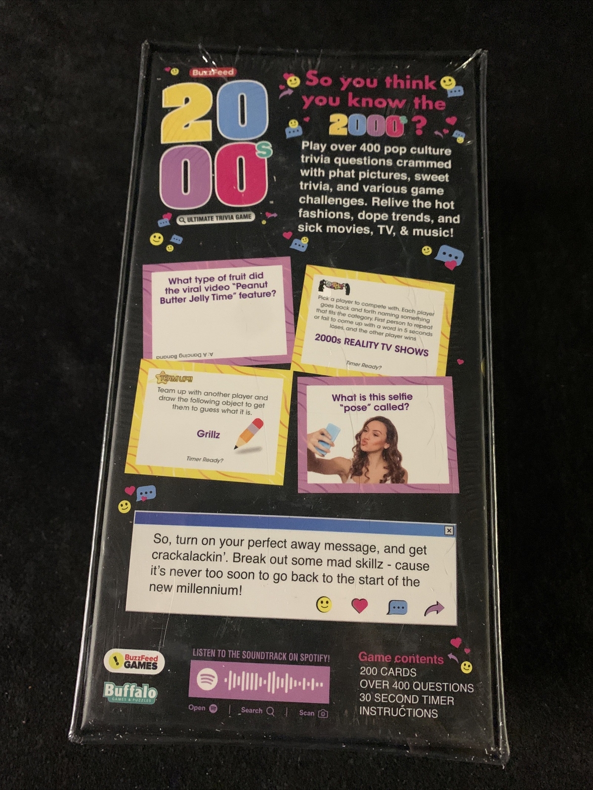Buffalo Games Buzzfeed 2000’s Ultimate Trivia Game NEW SEALED!!!!