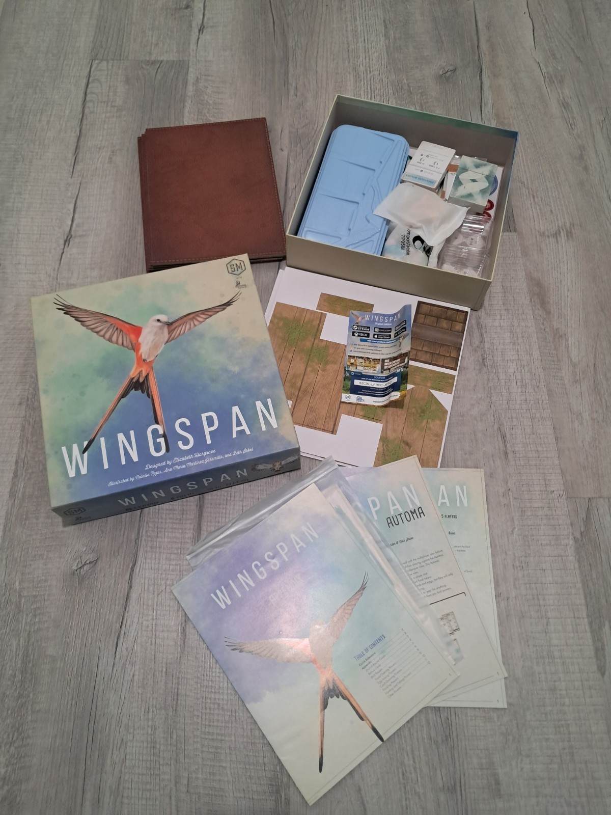 Stonemaier Games – Wingspan Board Game (2nd Edition STM910) New Open Box