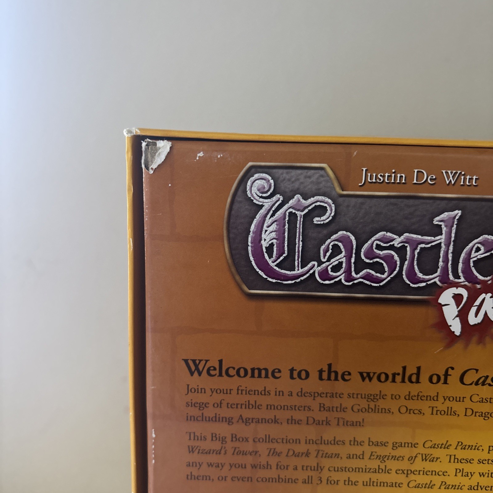 Castle Panic Big Box Game 2019 Includes Base Game And 3 Expansions Complete!!