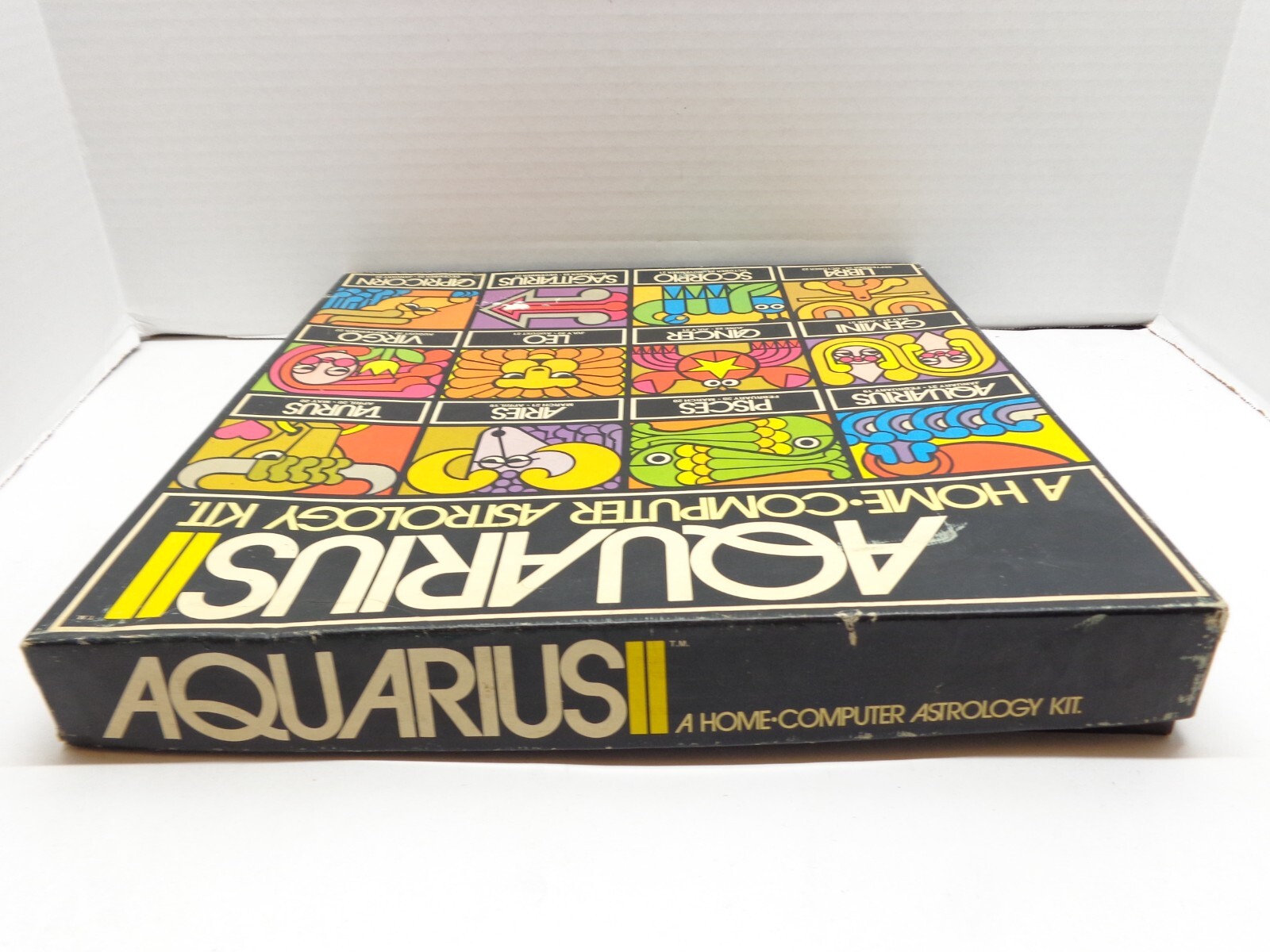 Vintage AQUARIUS II Home Computer Astrology Kit 1973 Reiss Games RARE Complete