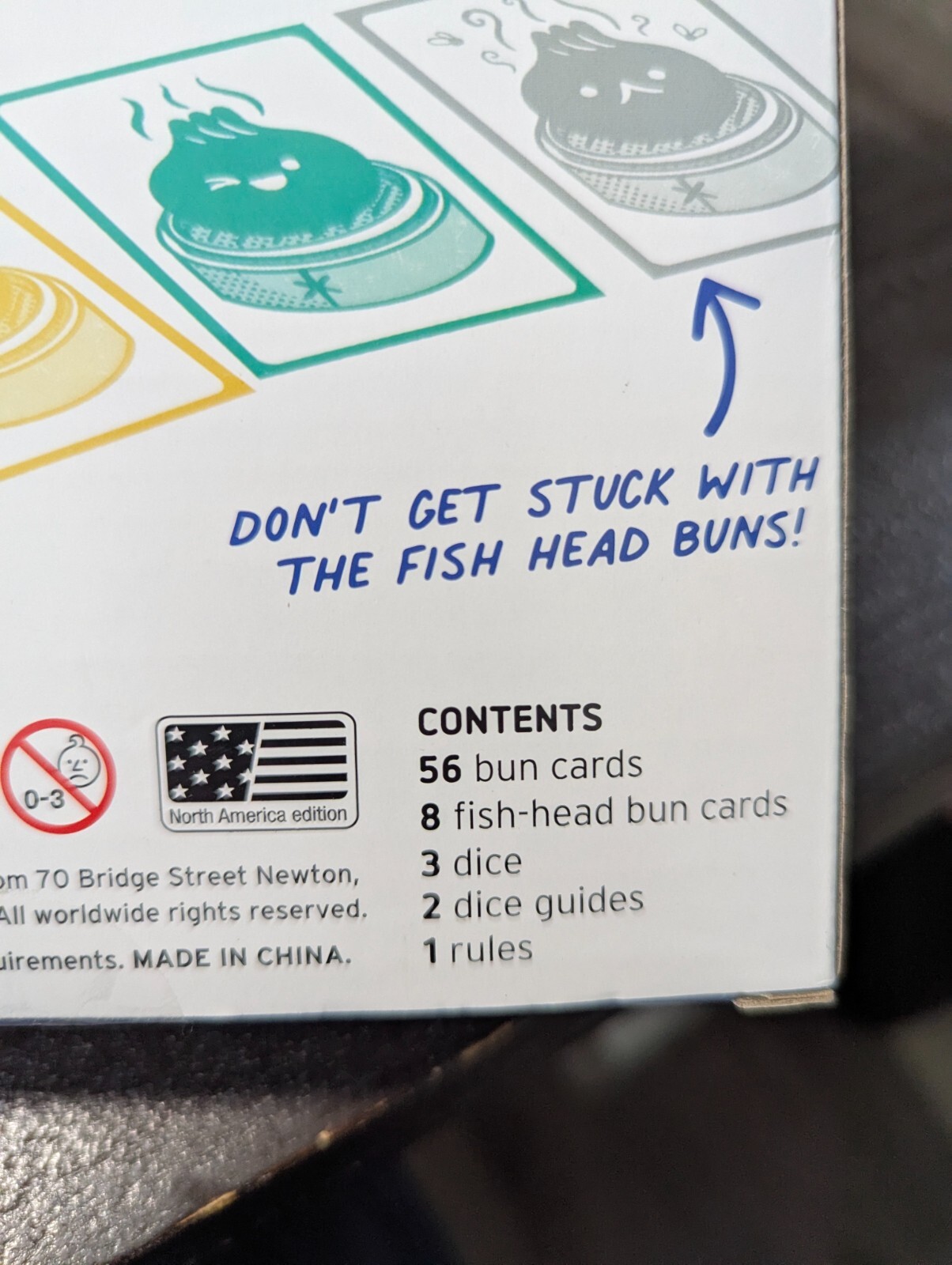 NICE BUNS Dice Card Game from Big Potato Games 100% COMPLETE 2023 OPENED BOX