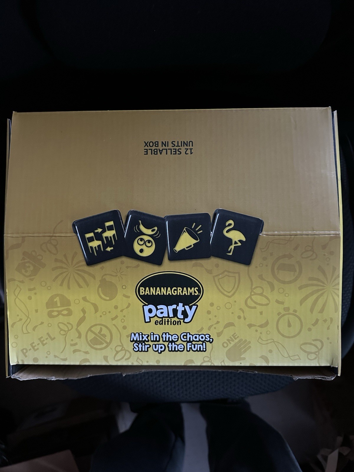10x NEW Bananagrams PARTY EDITION Tile Crossword Game Ages 10+ for 2-8 Players