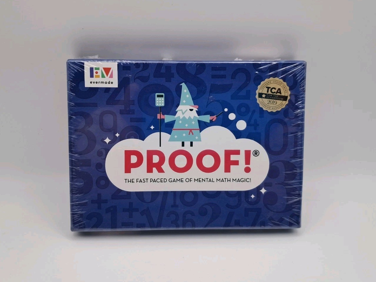 Proof! The Fast Paced Game of Mental Math Magic! Learning Game NEW / SEALED