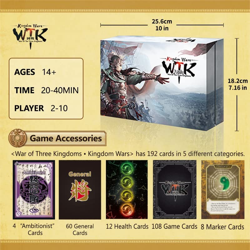 Yoka Games Wtk – War Card Board Game Sanguosha Guozhan