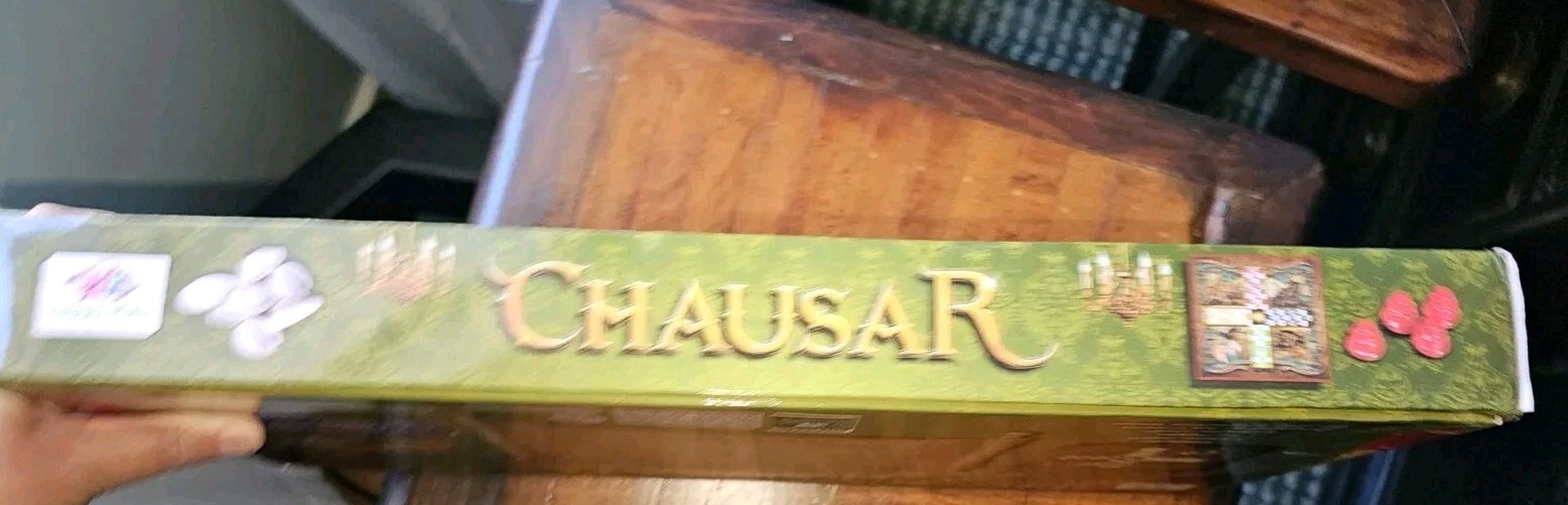Chausar Traditional Indian Board Game Complete Strategy Family Game Ages 8+