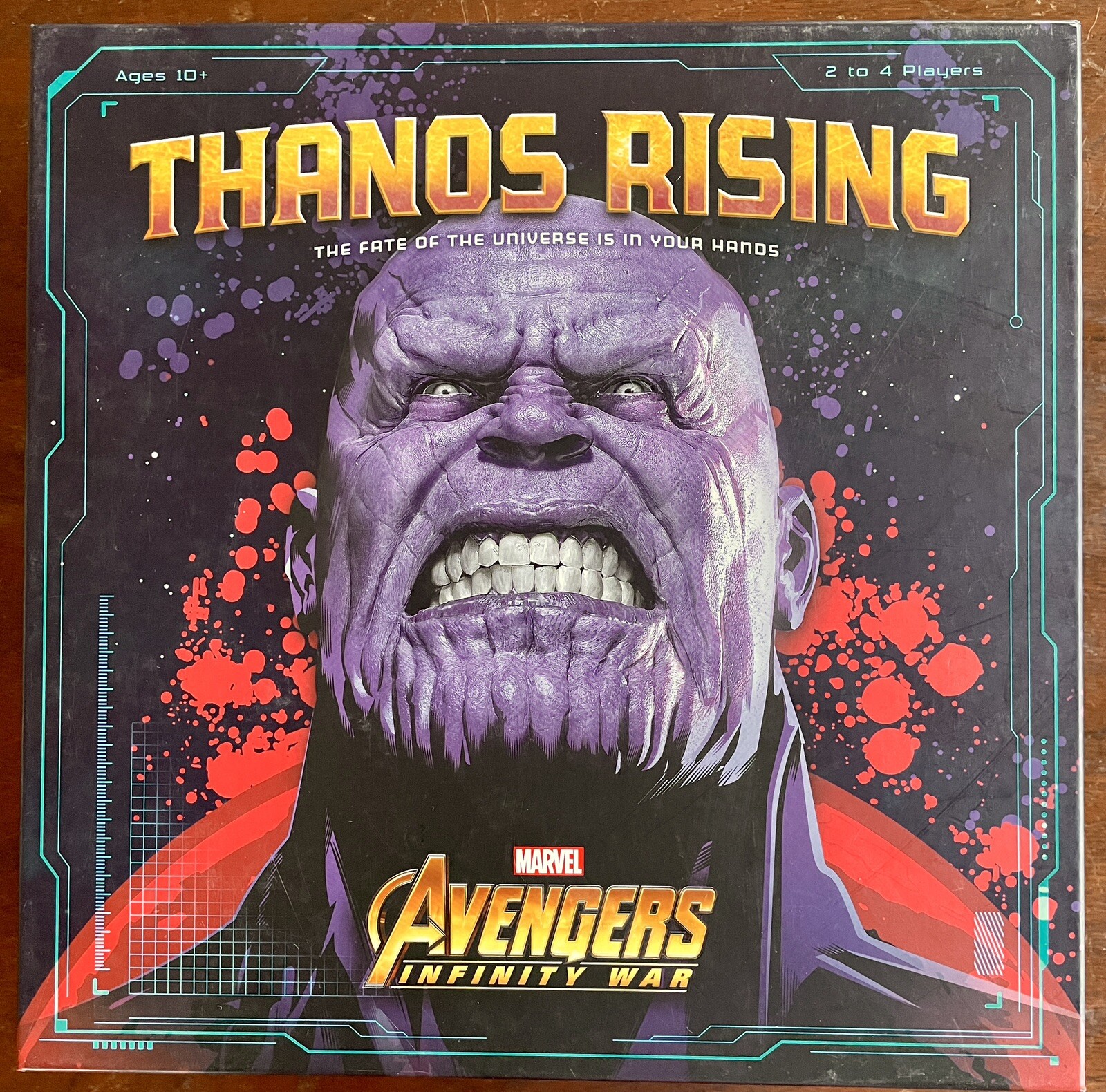 Thanos Rising Board Game – 100% Complete – Marvel Avengers Infinity War