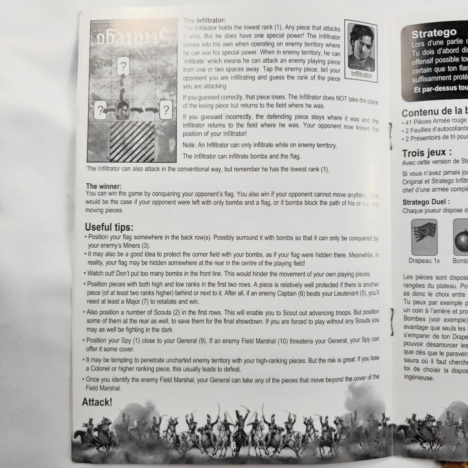 Stratego Original Classic Game of Battlefield Strategy Patch Products Complete