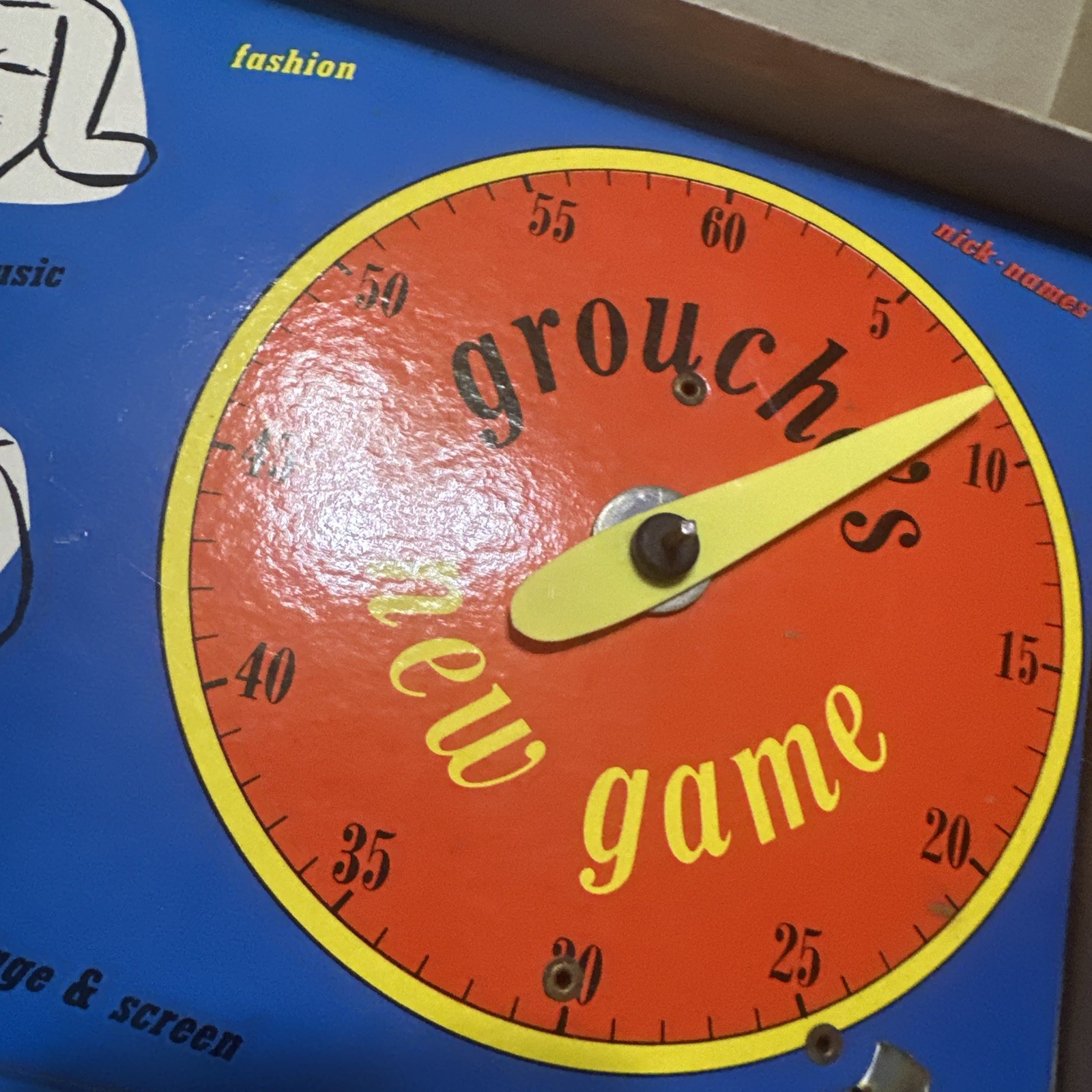1956 Grouch Marx You Bet Your Life Board Game Lowell Toy Company Very Rare!