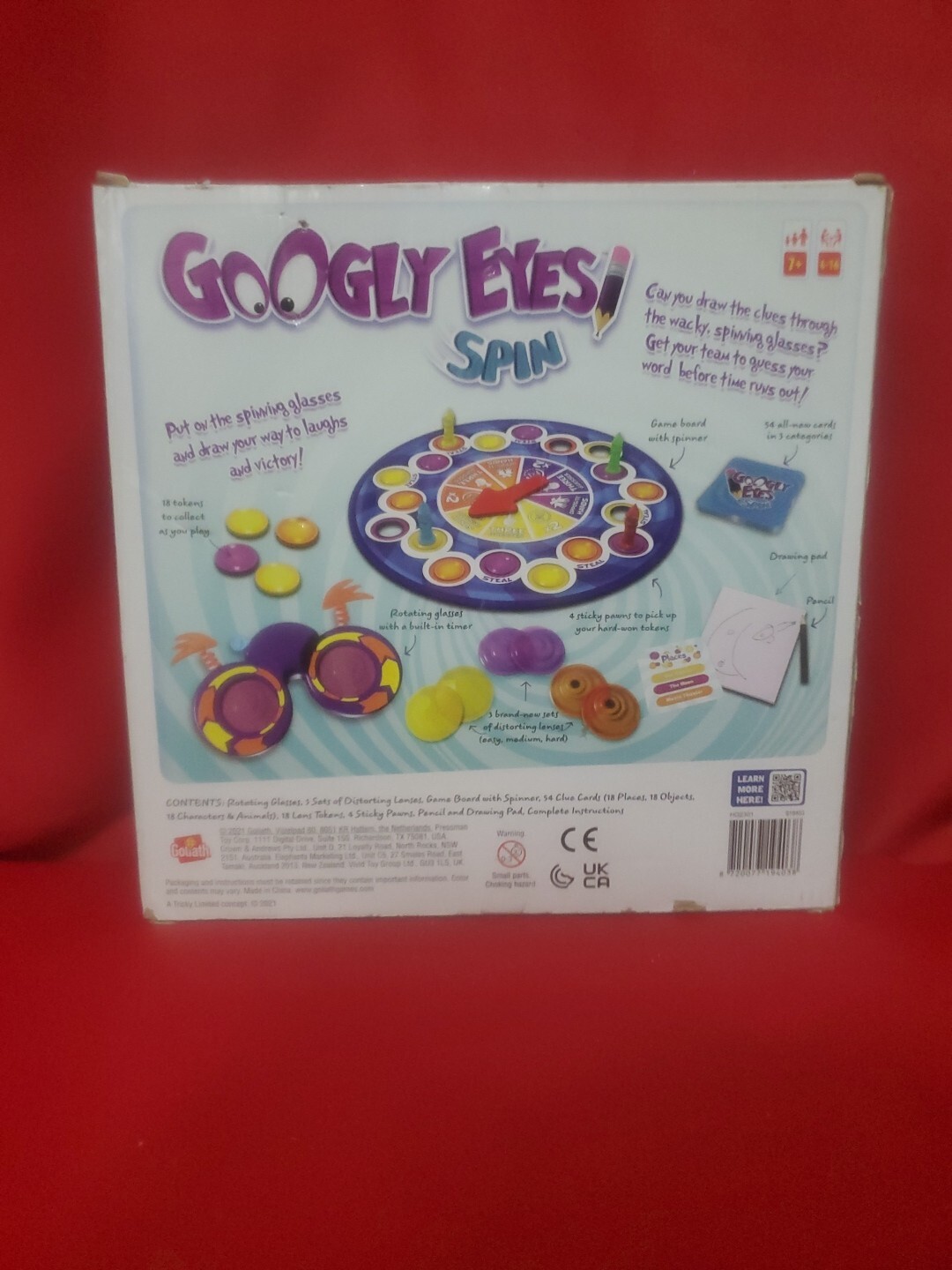 New – Goliath Googly Eyes Spin – Ages 7+ | 4-16 players
