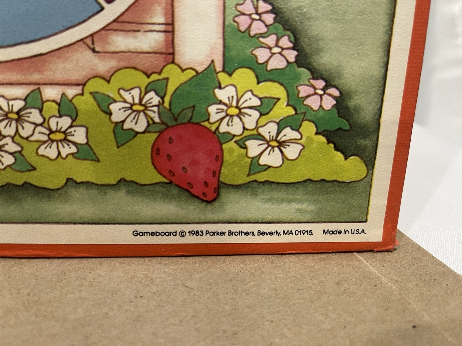 Strawberry Shortcake Housewarming Surprise 1983 Parker Bros – Board game & Rules
