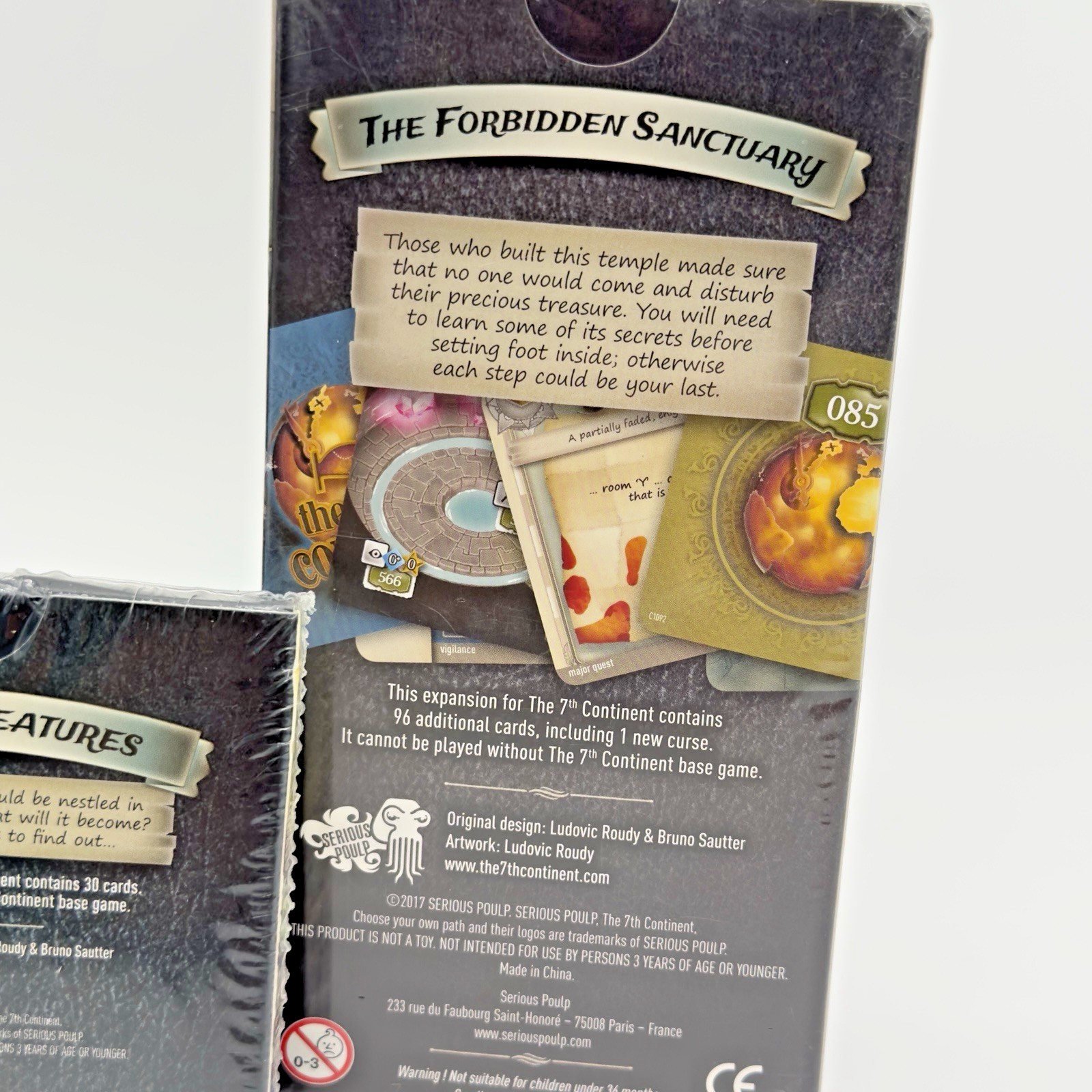 The 7th Continent Expansion The Forbidden Sanctuary & Comfort Creatures – NEW
