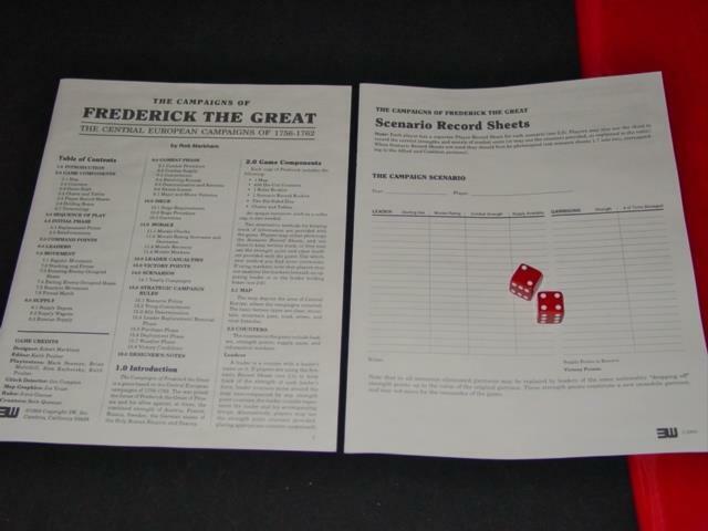 3W : The CAMPAIGNS of FREDERICK the GREAT – The Seven Years War (UNPUNCHED)