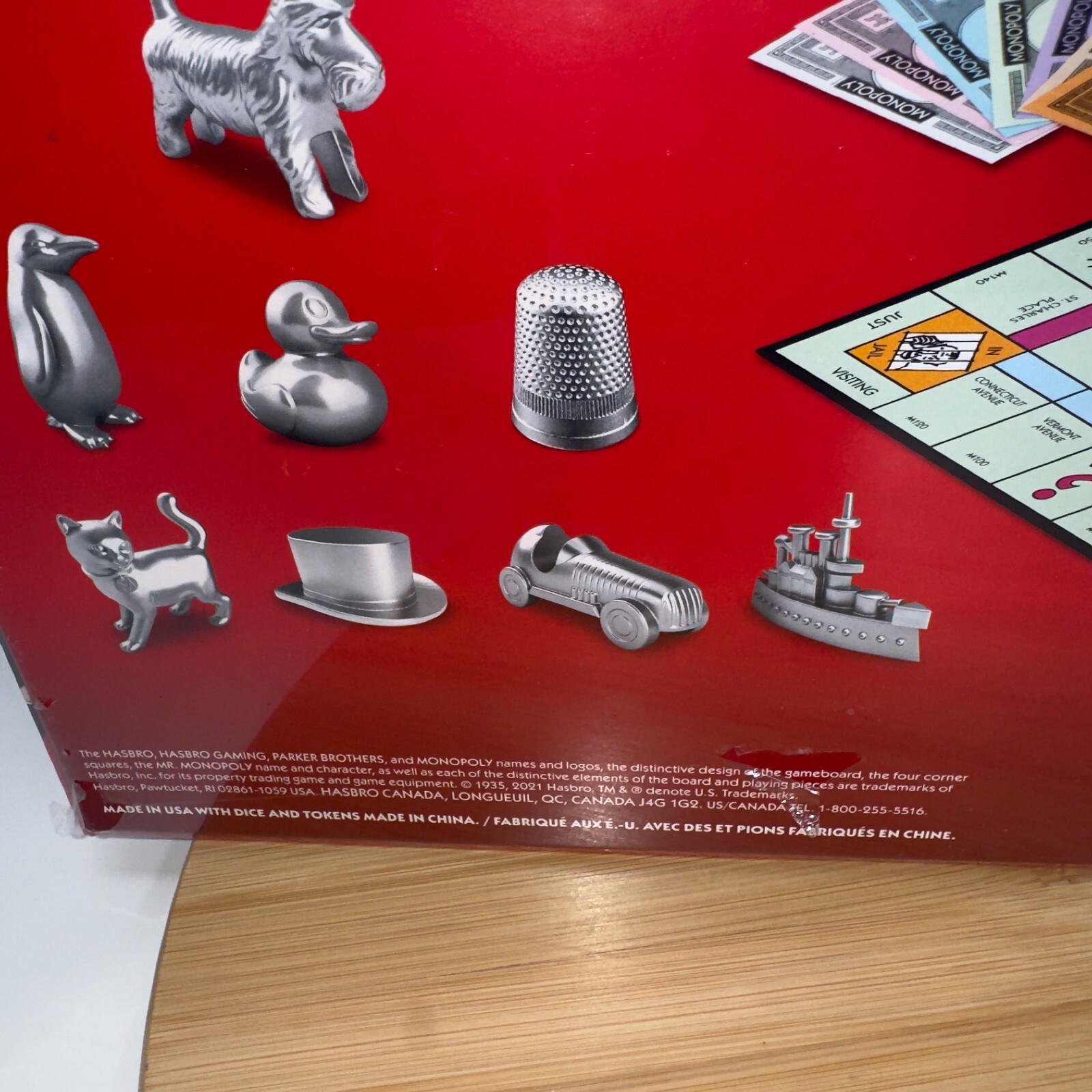 Hasbro MONOPOLY Strategy Modern Board Game For 2-6 Player Buy, Sell, Dream C1009