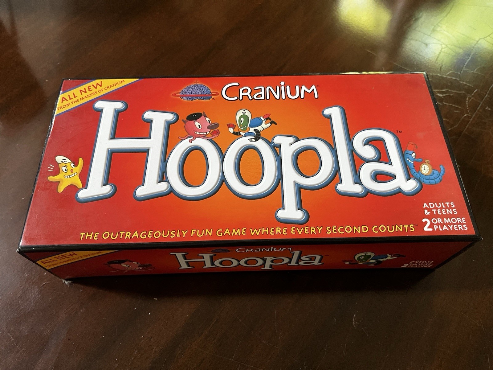 Cranium Hoopla Game Party Board Game Adults Teens Complete Fast Fun
