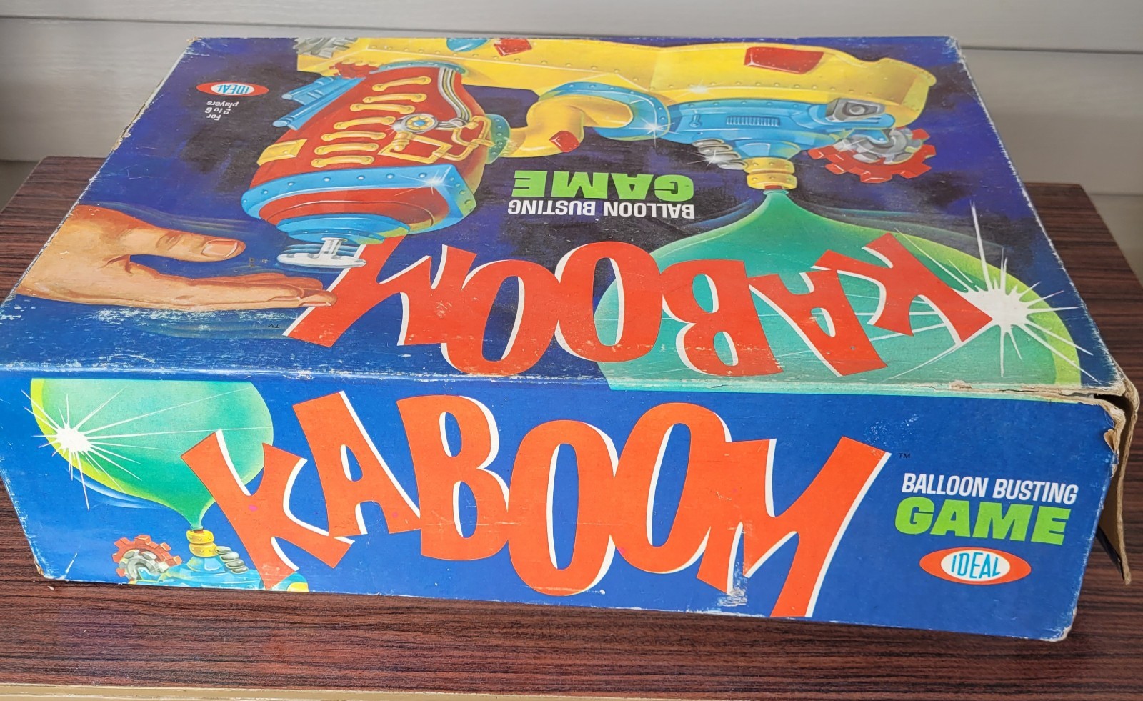 Vintage KABOOM 1966 Game Ideal Complete with new ballons
