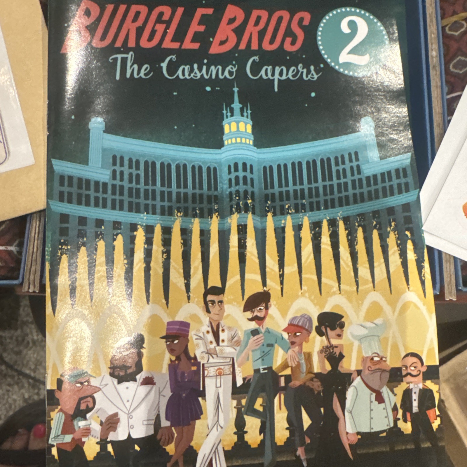 Burgle Bros 2: The Casino Capers Board Game Kickstarter