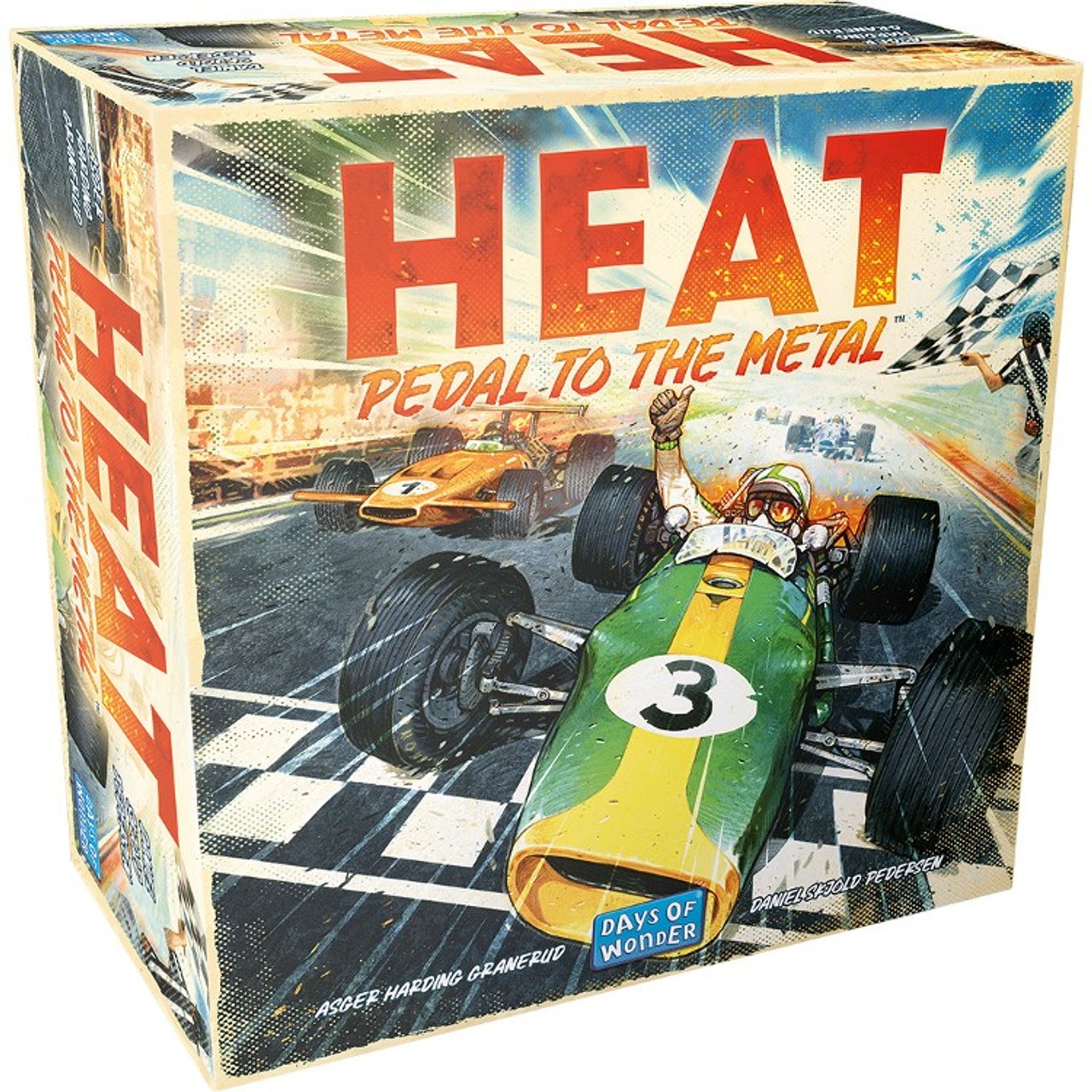 Days of Wonder: Heat: Pedal to the Metal Board Game