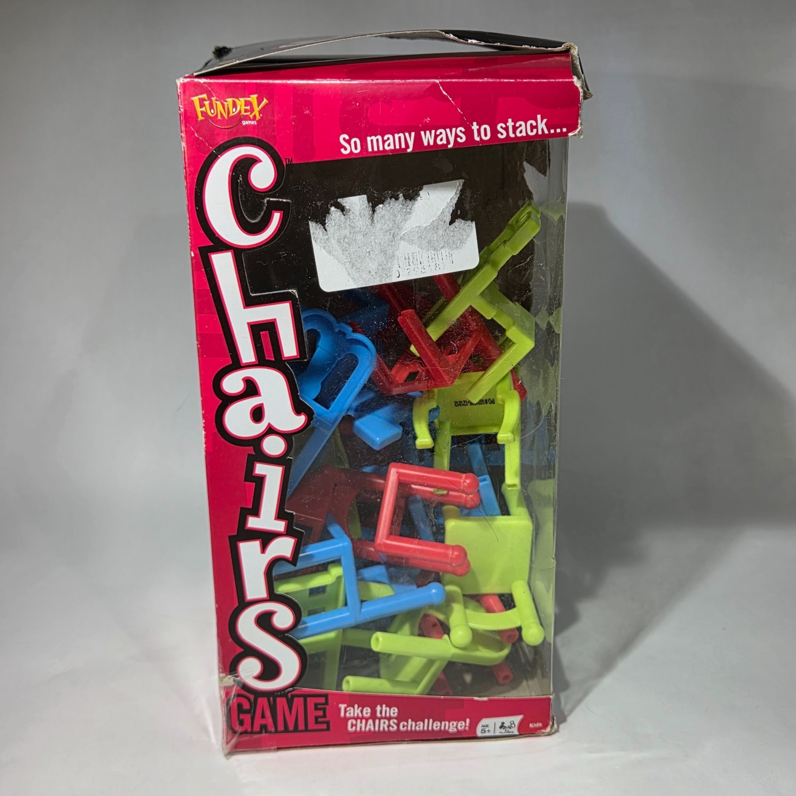 Chairs Stacking Game Fundex Family Game 1 or More Players 23 of 24 Chairs Age 5+