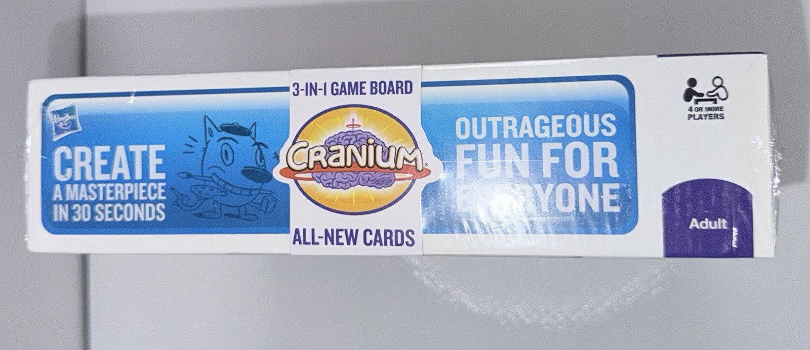 NEW Sealed Cranium 3-in-1 Board Game Hasbro 2009 Adult Party Game 600 Cards