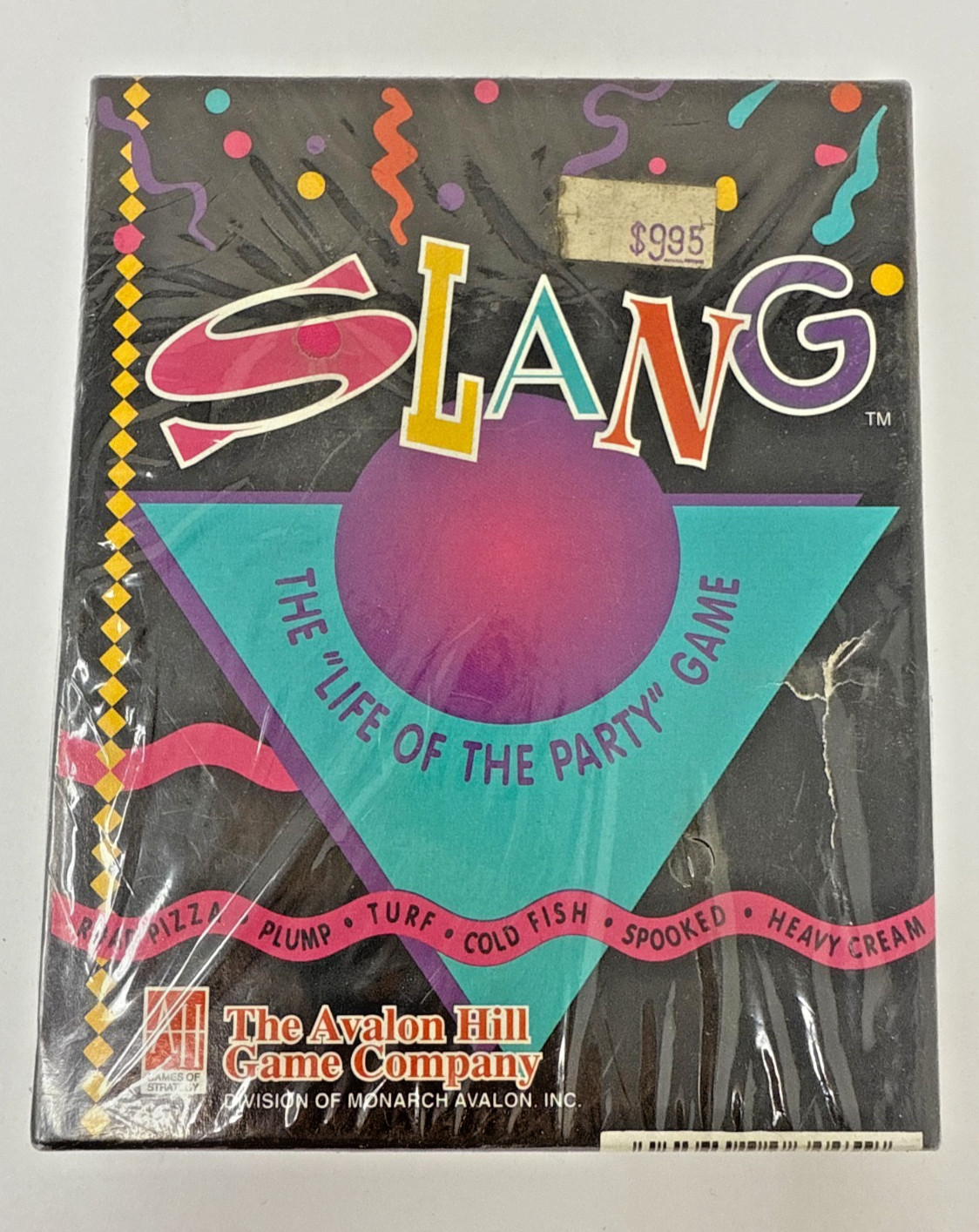 Slang: The “Life of the Party” Game (1993 Avalon Hill) – Sealed
