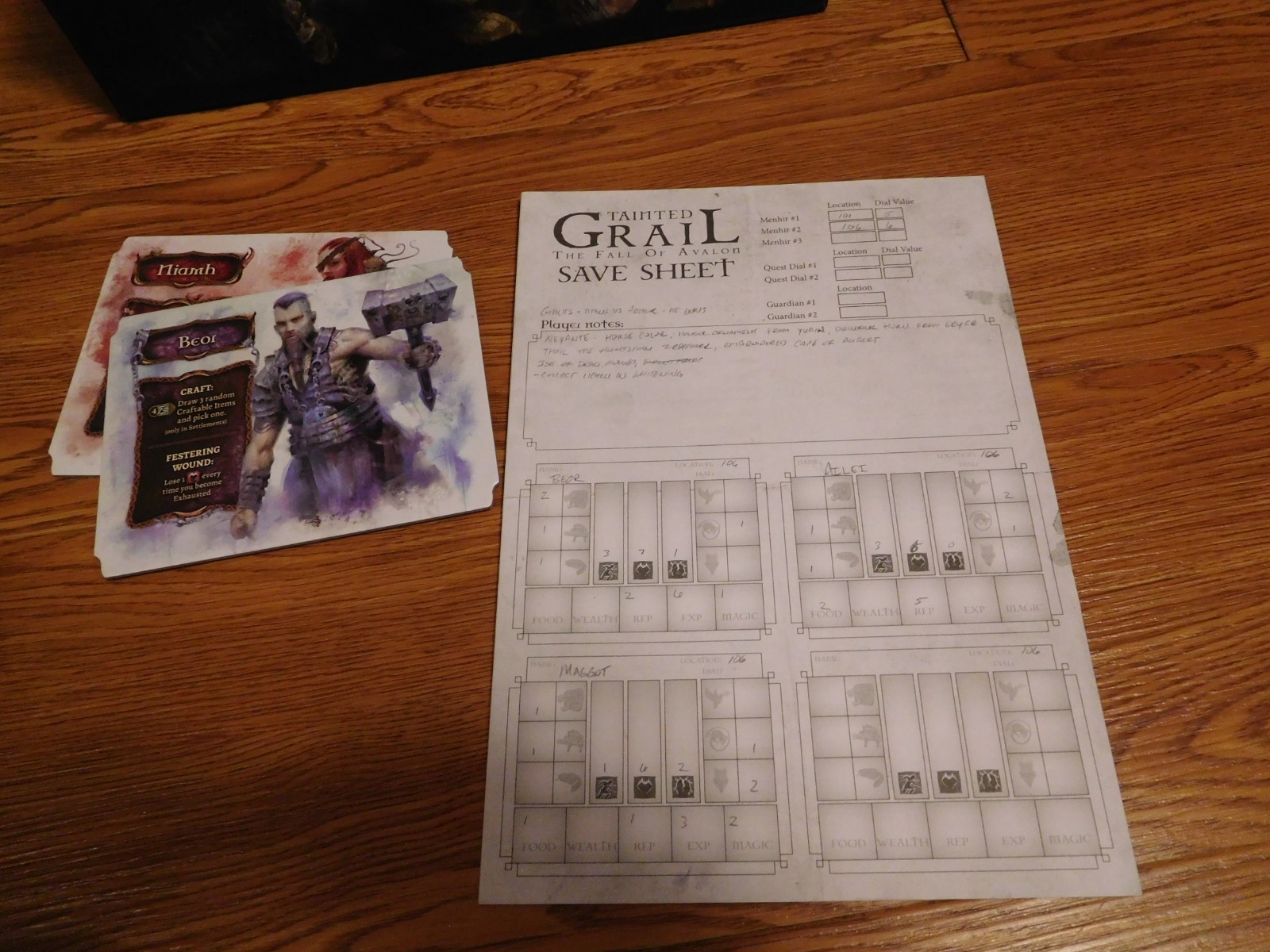 Tainted Grail: The Fall of Avalon-Monsters of Avalon by Awaken Realms