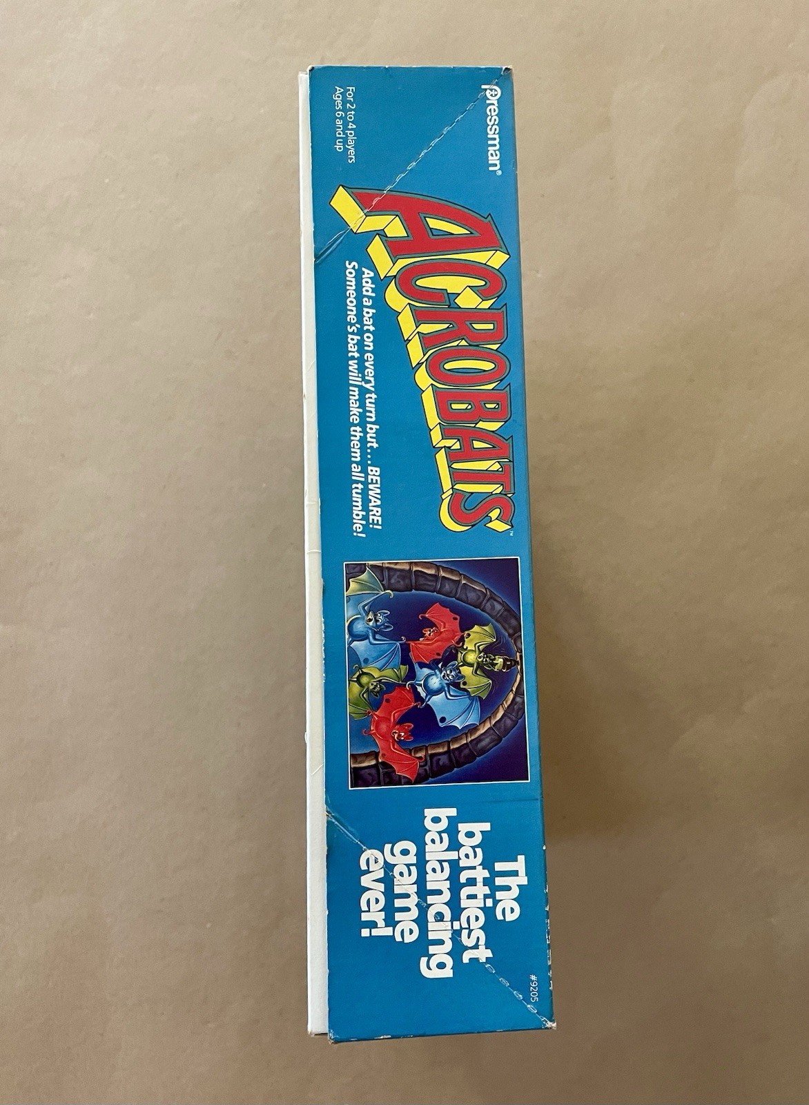 Acrobats, by Pressman, 1989 (2-4 Players, Ages 6+) **Missing 3 Tokens**