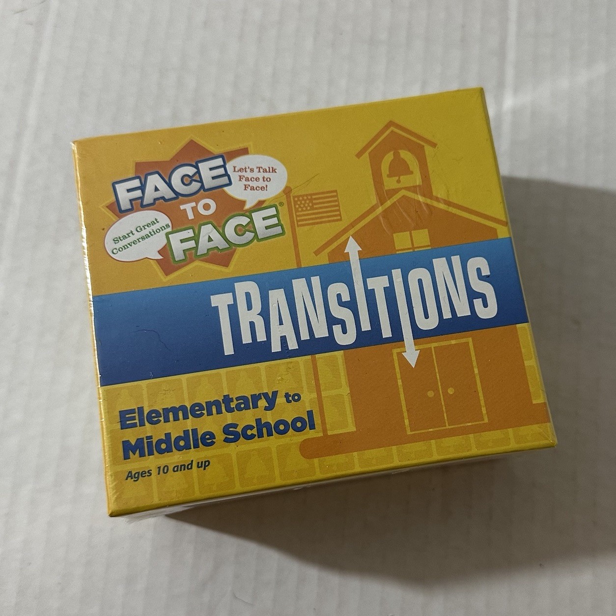 NEW Harvest Time Face to Face Transitions Elementary To Middle School Card Game