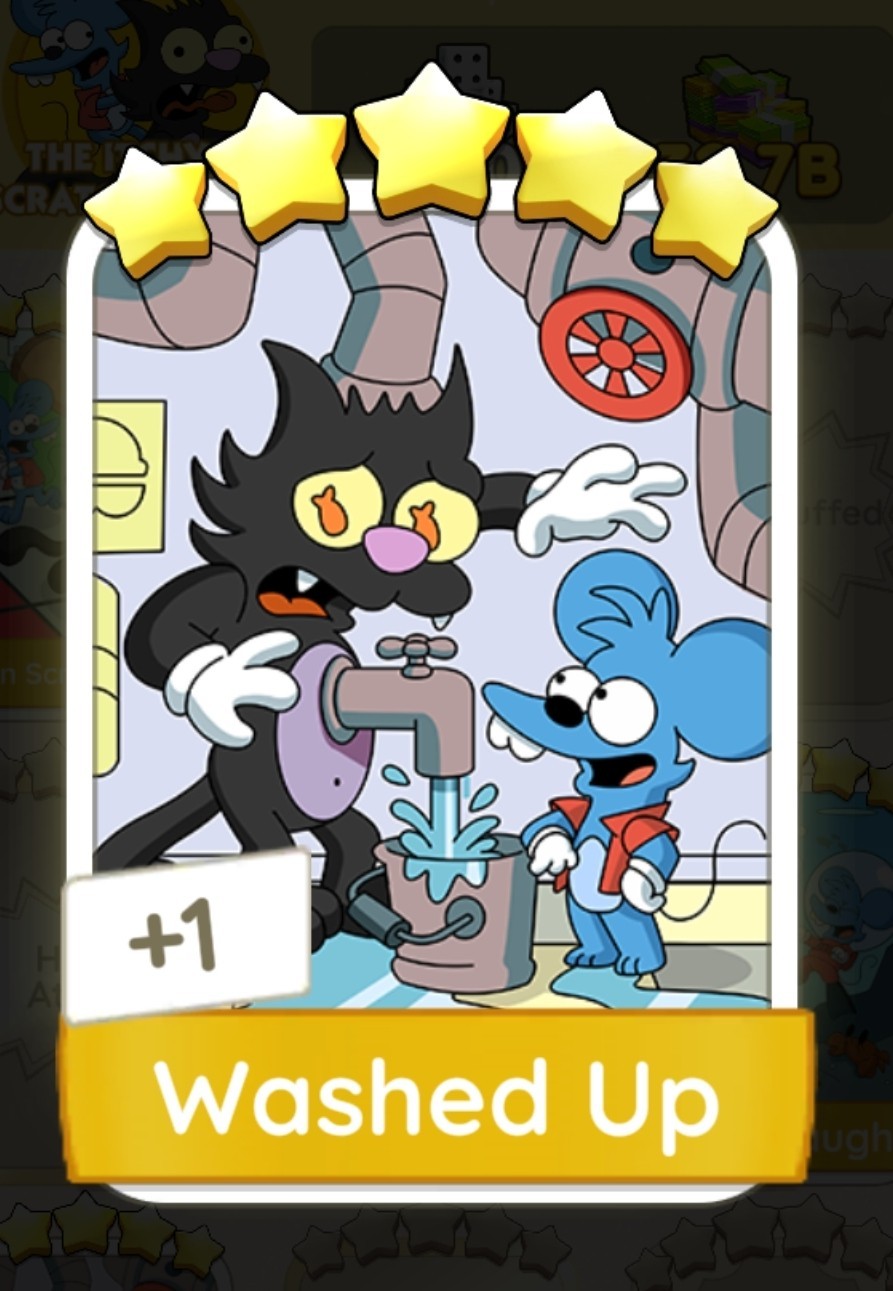 Monopoly Go – Washed Up – Set 17 – The Simpsons Go!